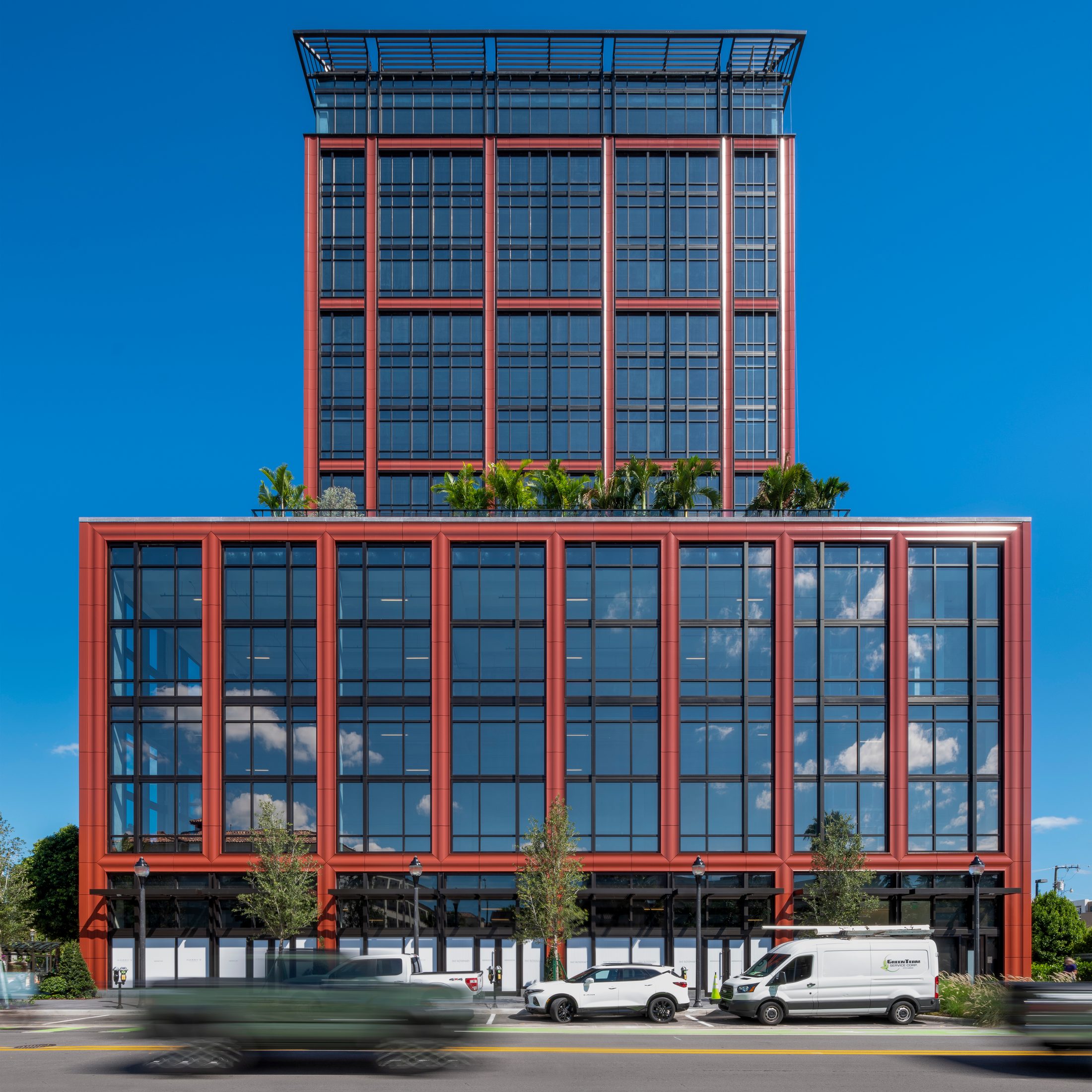 360 Rosemary, podium and tower