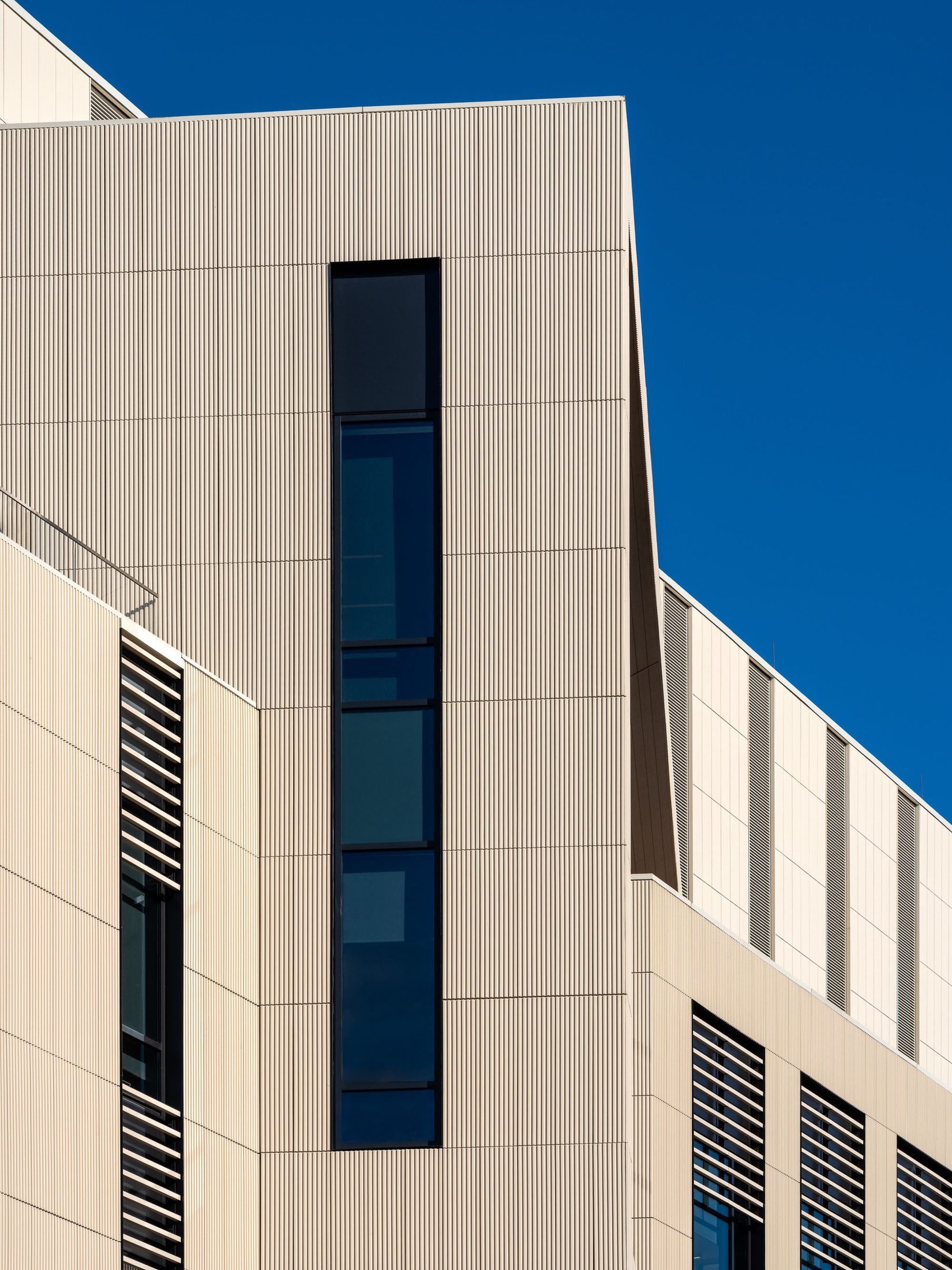 66 Galen Street, corner with vertical window slots