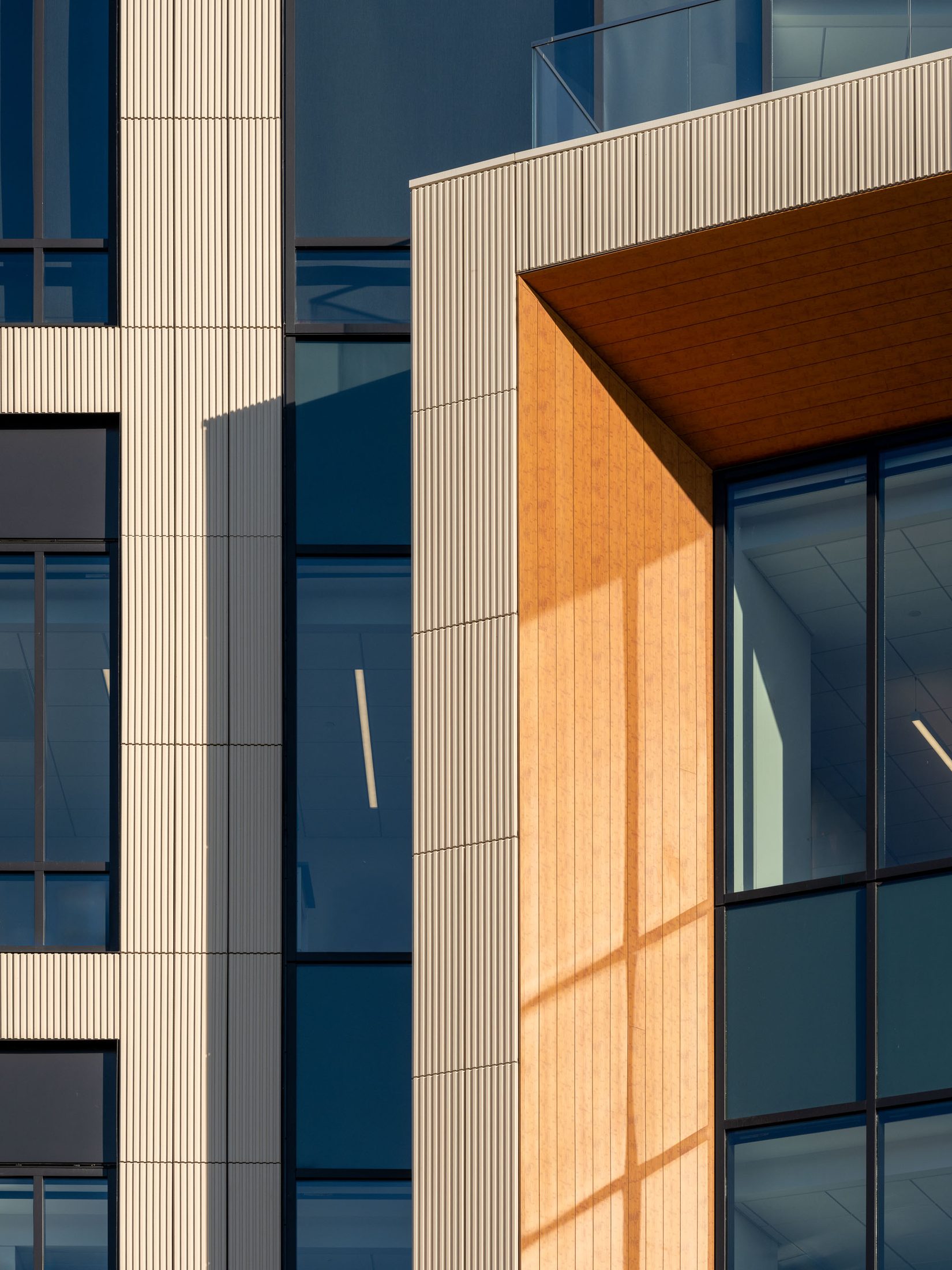 66 Galen Street, corner soffit detail