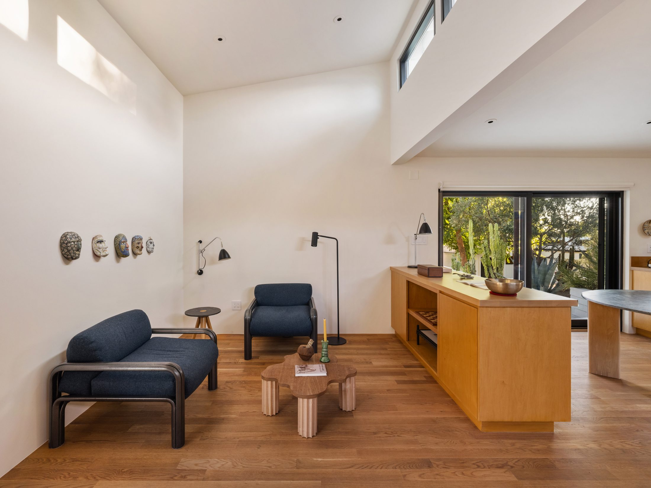 David Green House, studio living space