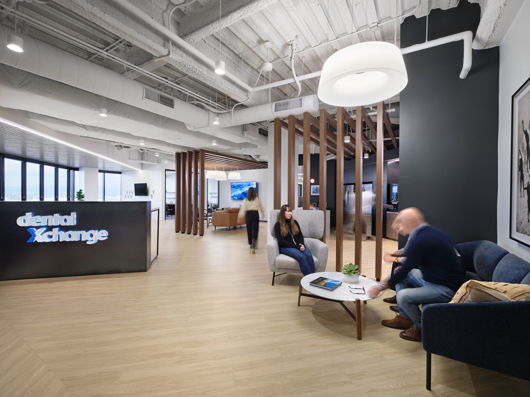 DentalXchange, reception lounge