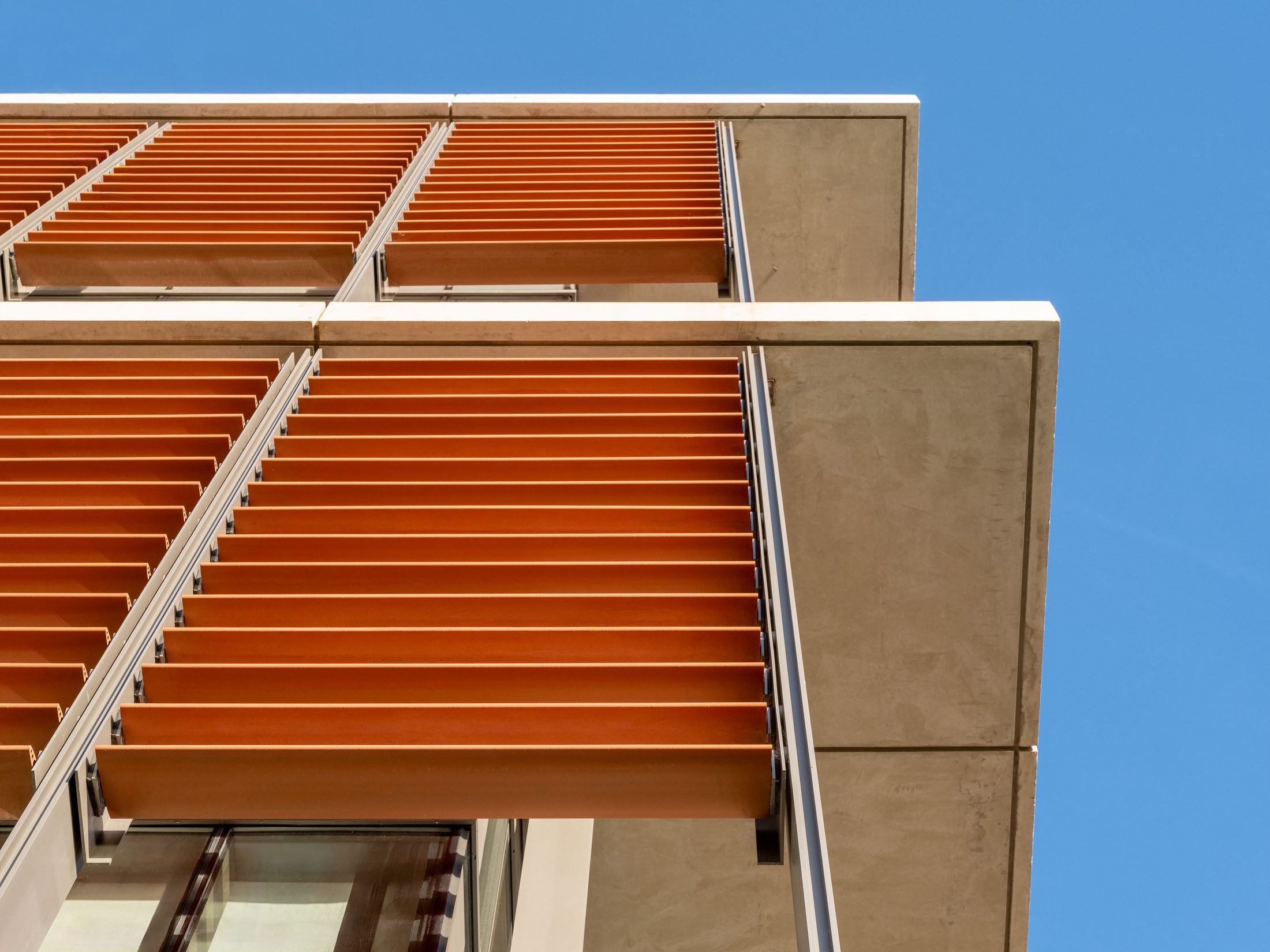 NOAA Southwest Fisheries Science Center, terracotta sunshades