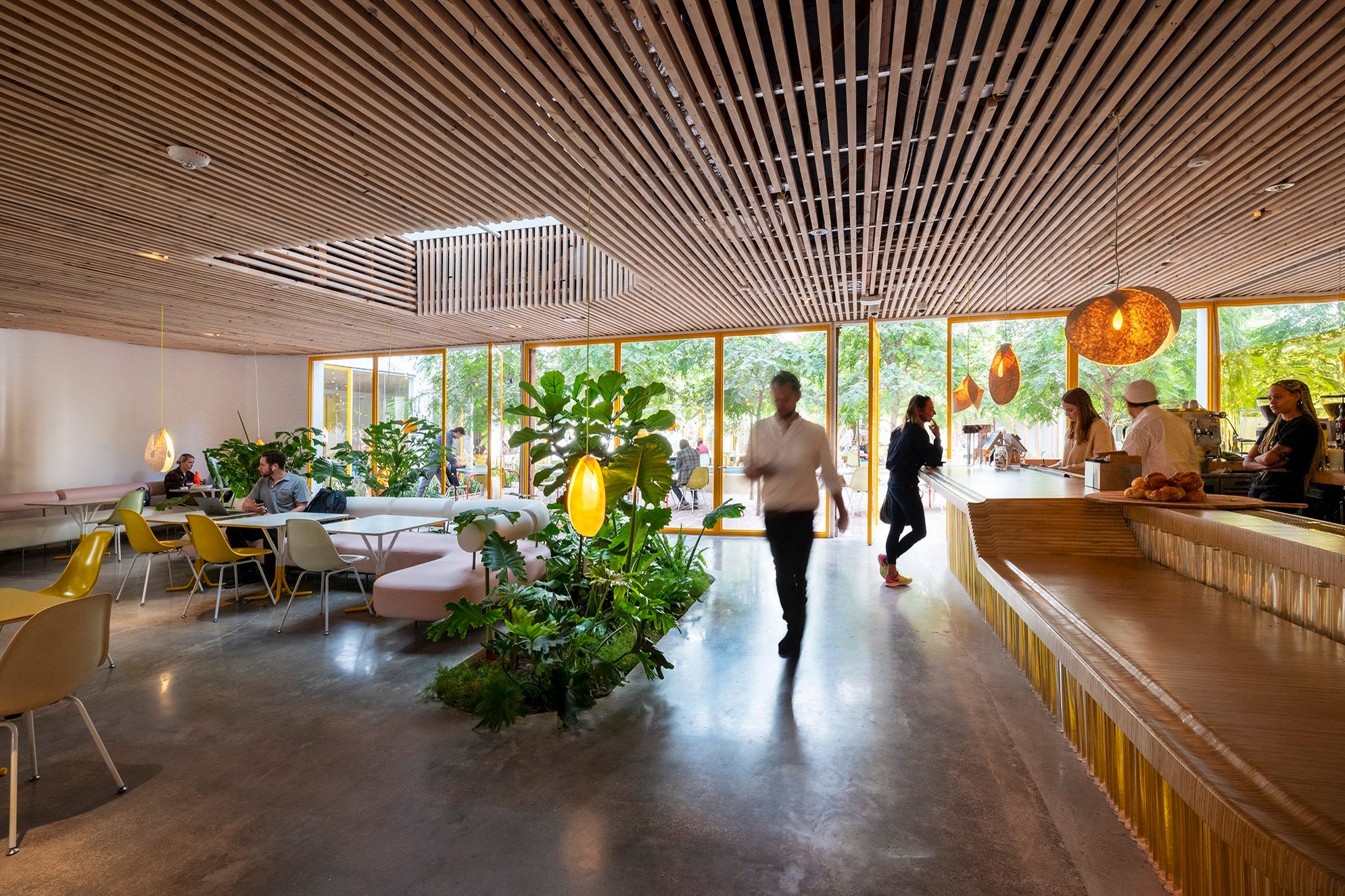 Second Home, atrium