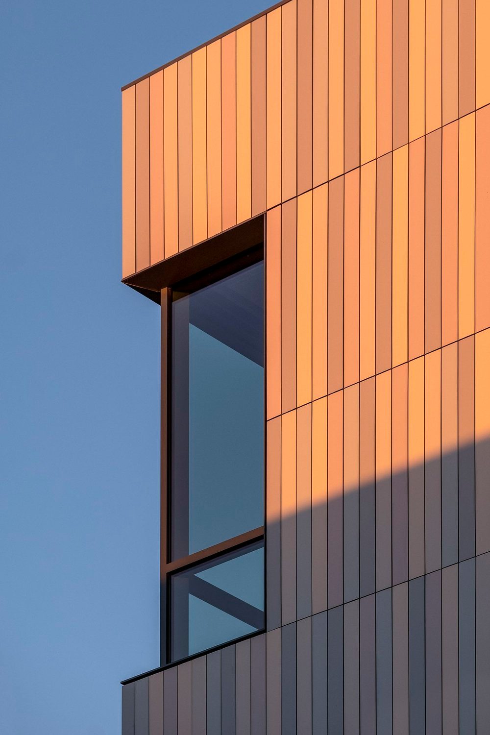 Tykeson Hall, Office 52 Architecture, Eugene, OR, architectural detail