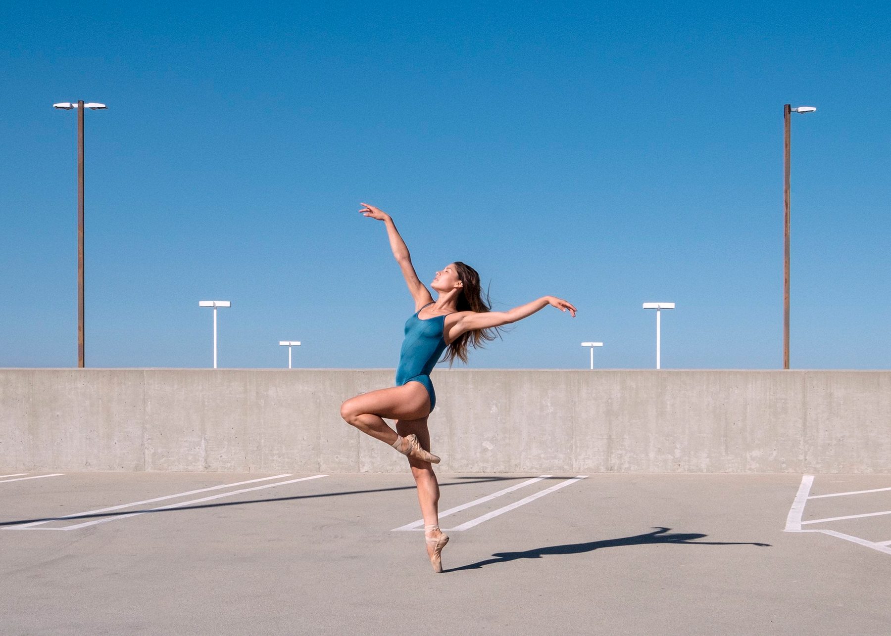 Cameras and Dancers, Santa Monica City College, Santa Monica, CA, portrait in architecture