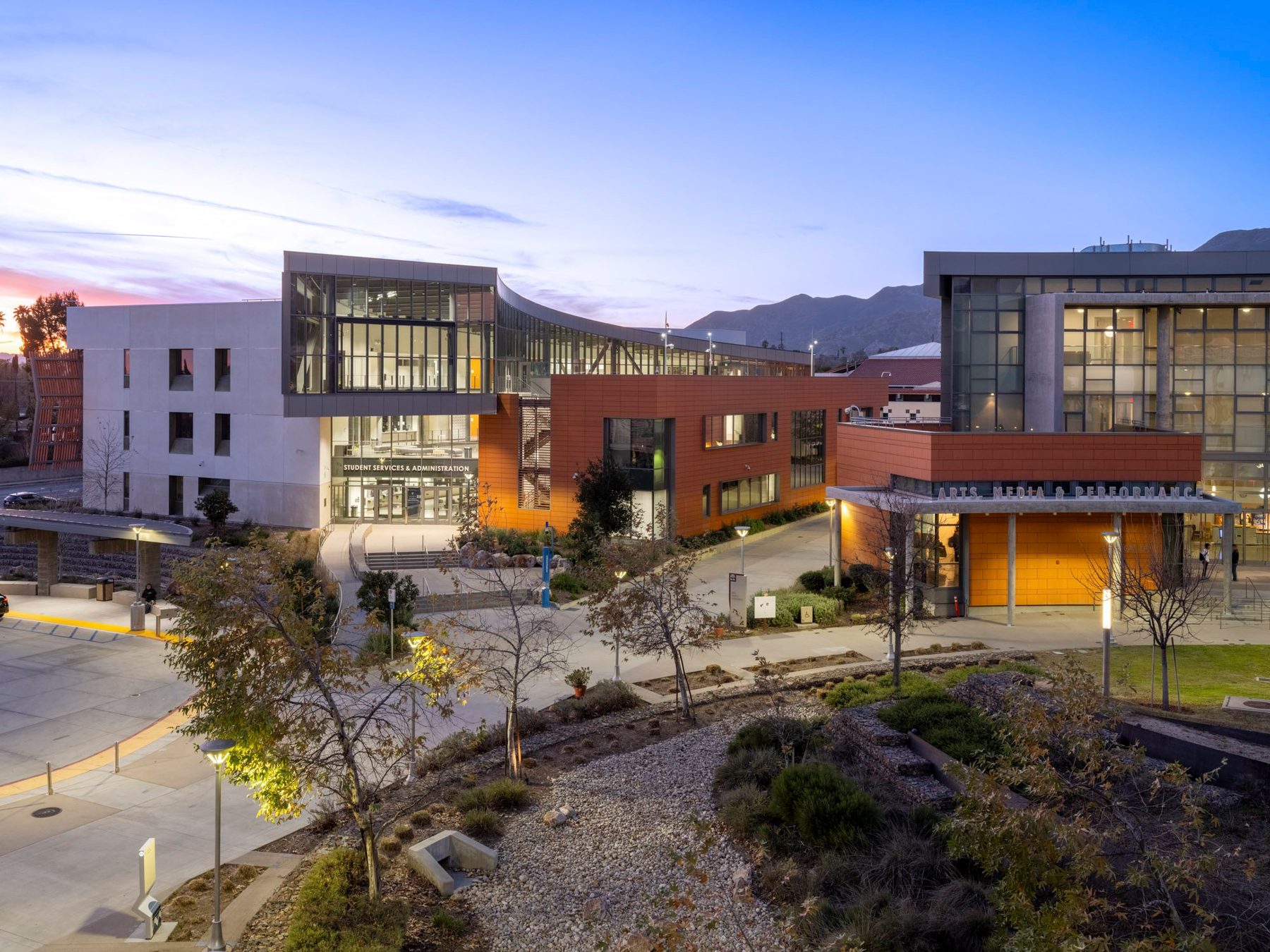 Los Angeles Mission College, QDG Architecture, Sylmar, CA, architectural exterior