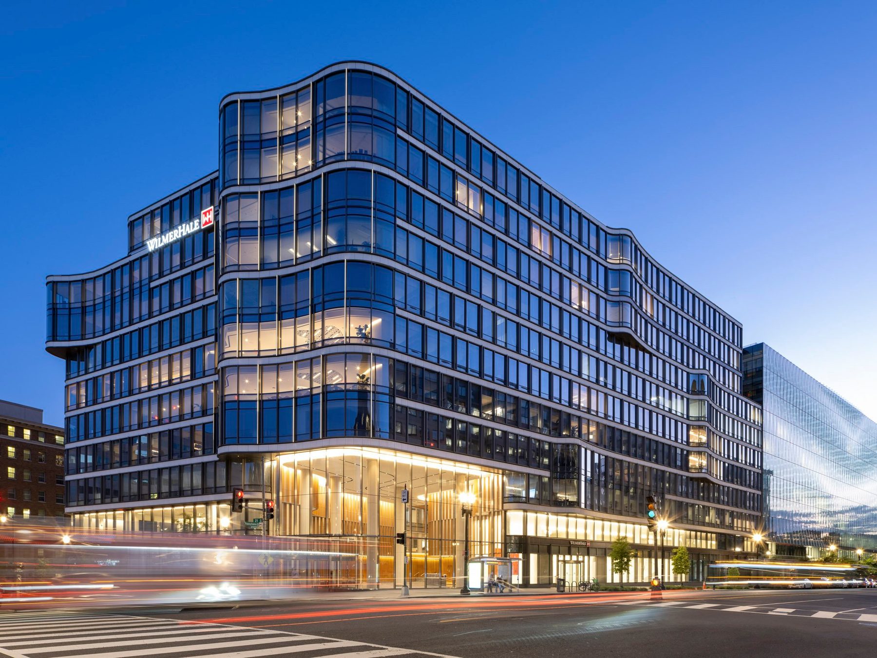 2100 Pennsylvania Avenue, Pelli Clarke & Partners, Washington, DC, architectural exterior