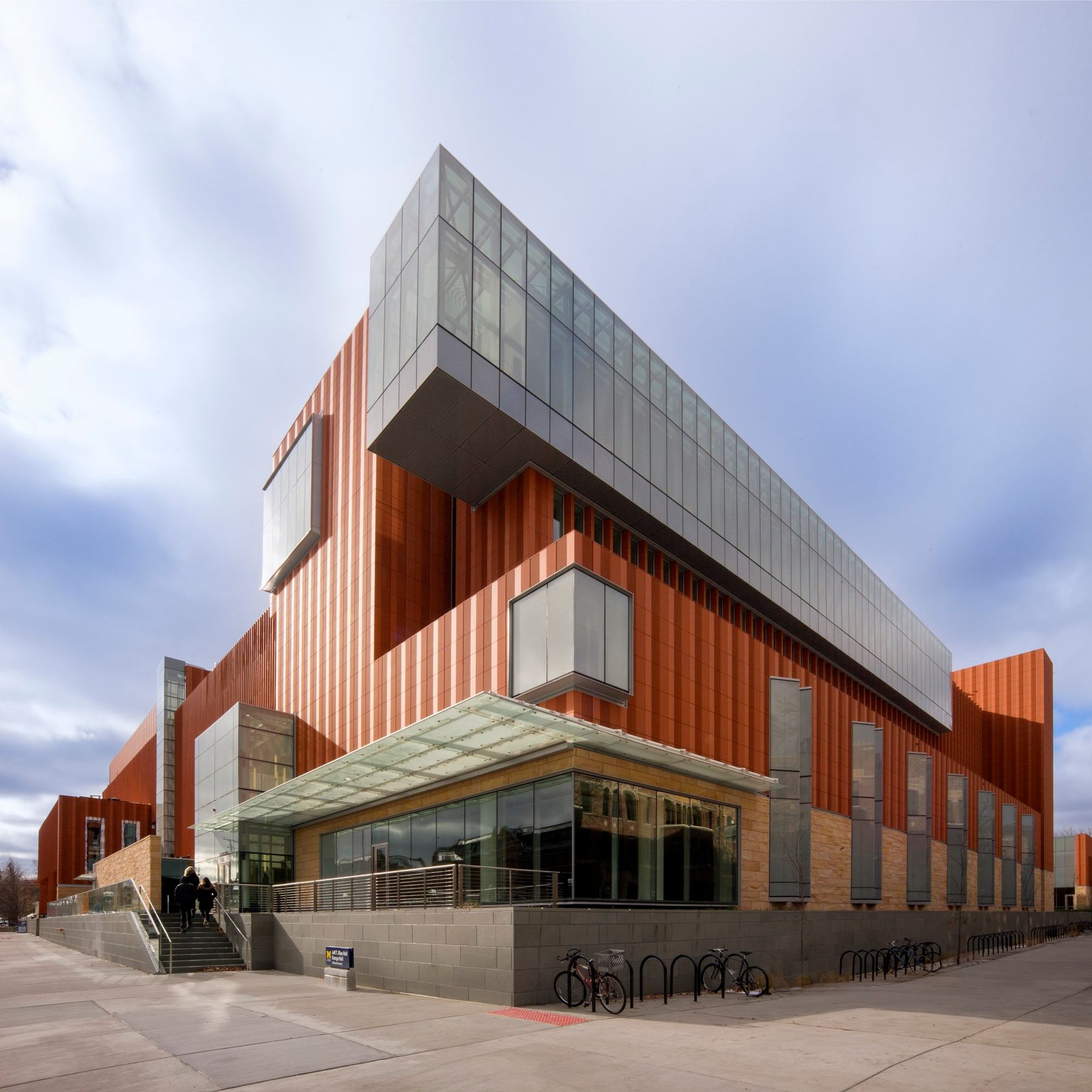 University of Michigan Ross School of Business, Kohn Pedersen Fox, Ann Arbor, MI, architectural exterior