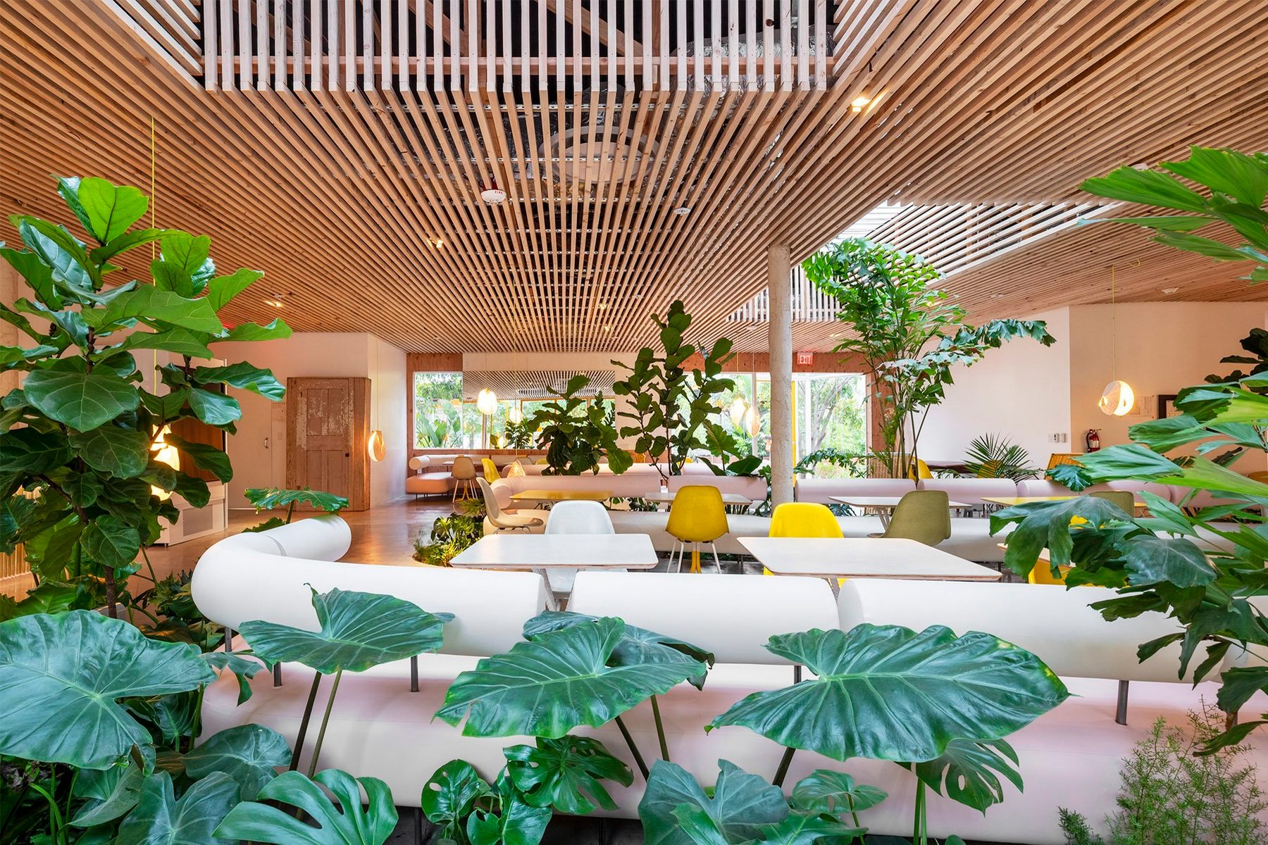 Second Home, SelgasCano, Los Angeles, CA, interior