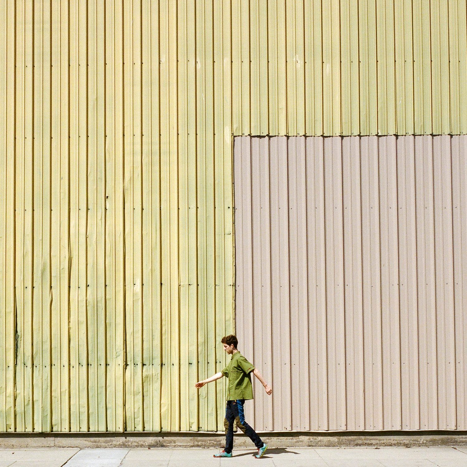 Sam Gendel, Vernon, CA, portrait in architecture