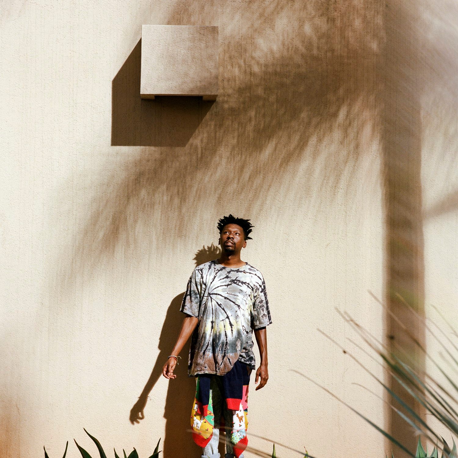Def Sound, Pershing Square, Ricardo Legorreta, Los Angeles, CA, portrait in architecture